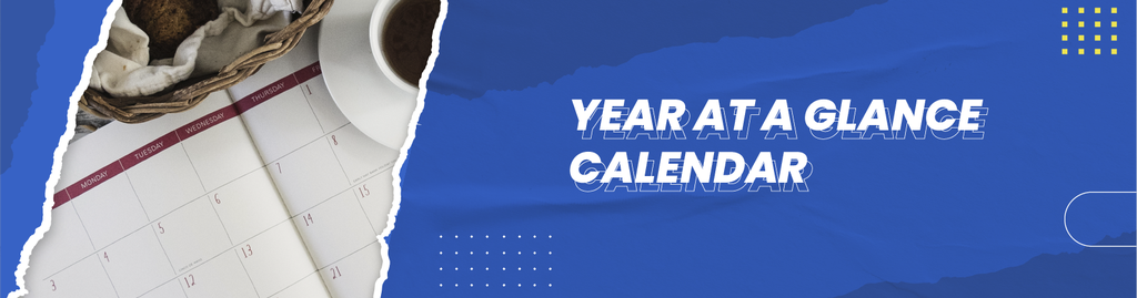 Year At a Glance Calendar