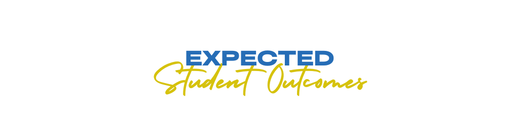 Expected Student Outcomes