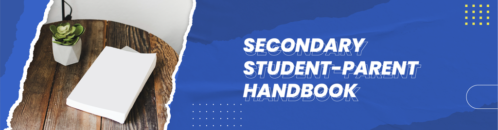 Secondary Student-Parent Handbook - Mountainview Christian School