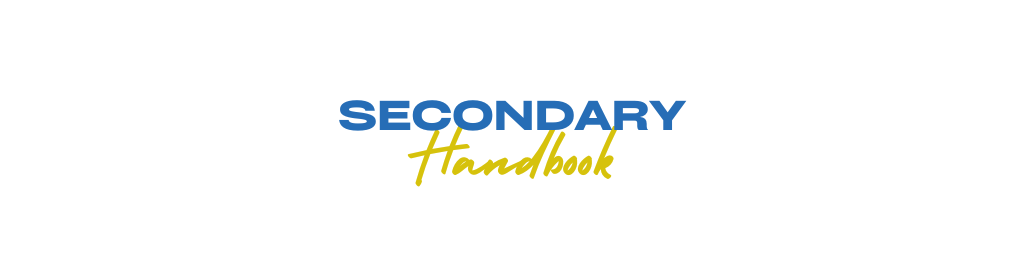 Secondary Handbook